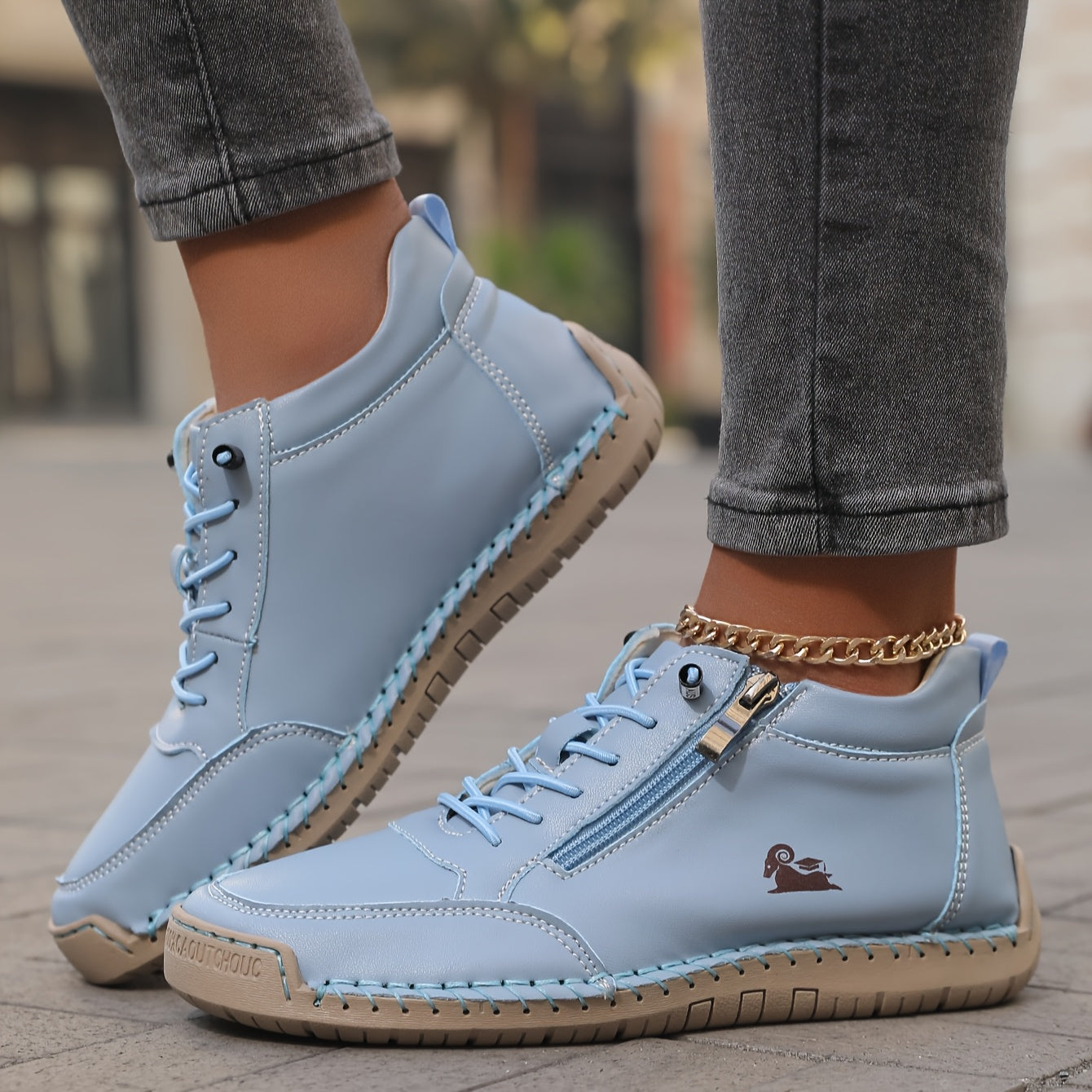 Mila™ – Ortopedyczne damskie sneakersy z zamkiem błyskawicznym