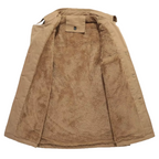 Elegancki Puchowy Trenchcoat