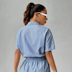 Camila Cinched Waist Romper