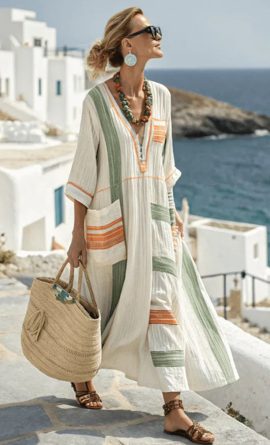 Amarena | Letnia sukienka maxi